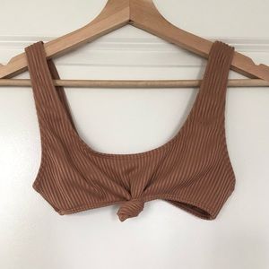 Forever 21 Front Knot Bikini Top